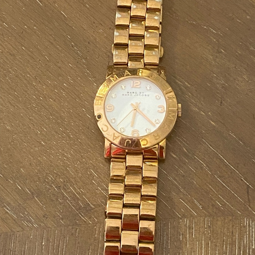 Rose Gold Marc Jacobs Watch